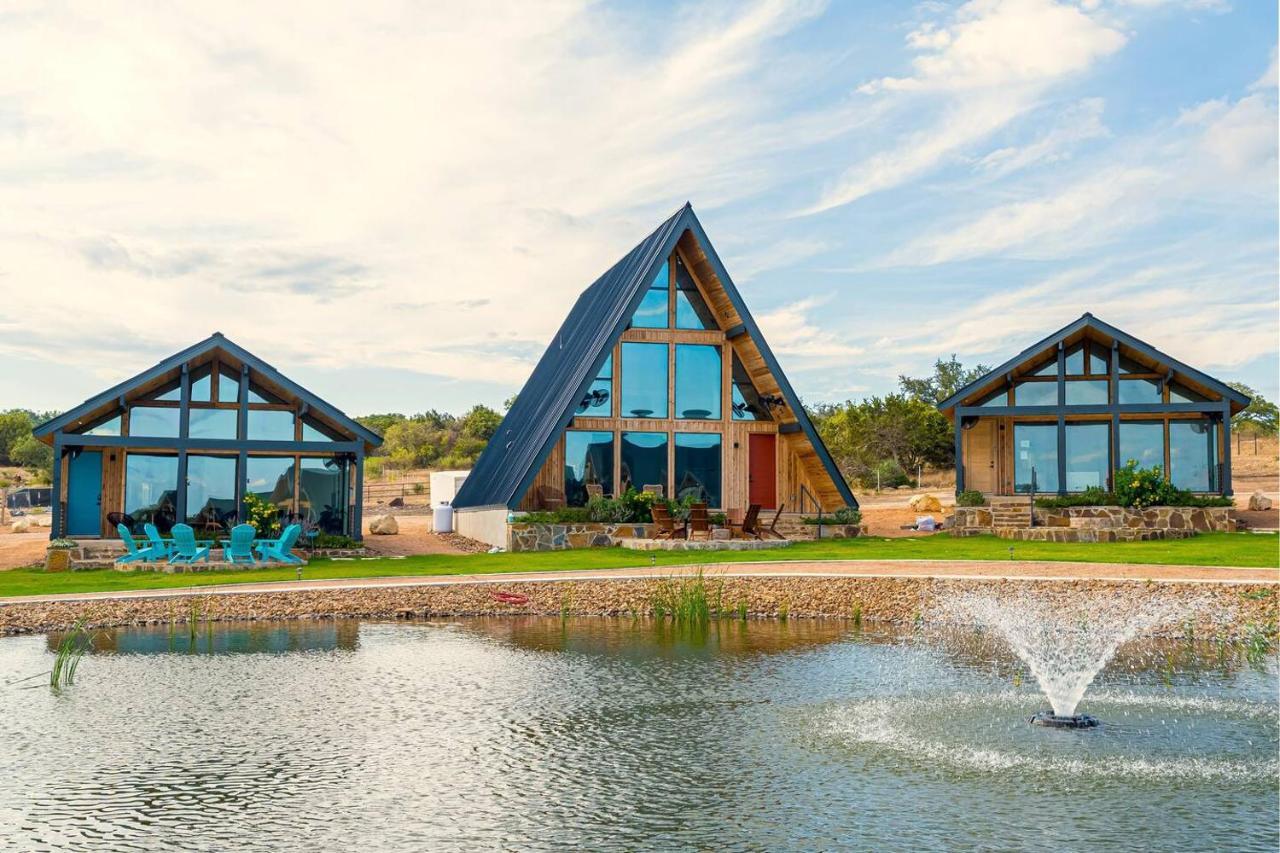 Gruene Daze Chalet - Stylish Aframe - Escape The Ordinary New Braunfels Eksteriør bilde
