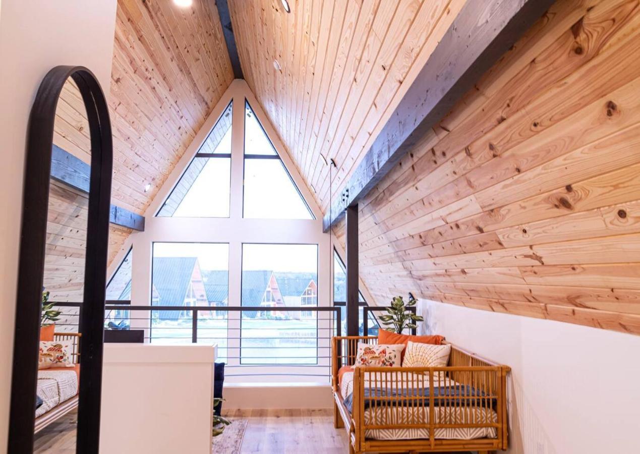 Gruene Daze Chalet - Stylish Aframe - Escape The Ordinary New Braunfels Eksteriør bilde