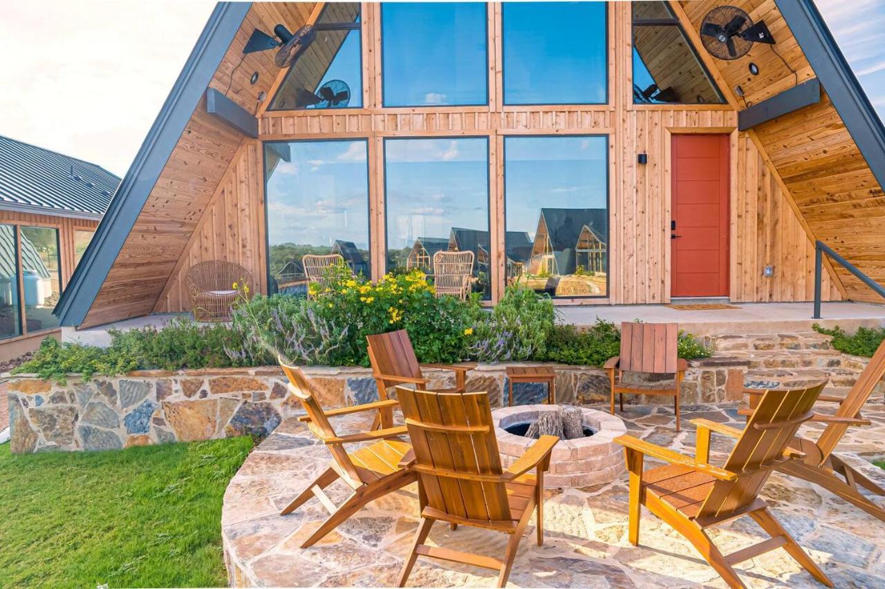 Gruene Daze Chalet - Stylish Aframe - Escape The Ordinary New Braunfels Eksteriør bilde