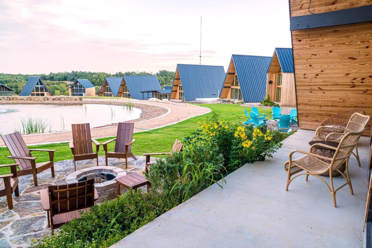 Gruene Daze Chalet - Stylish Aframe - Escape The Ordinary New Braunfels Eksteriør bilde