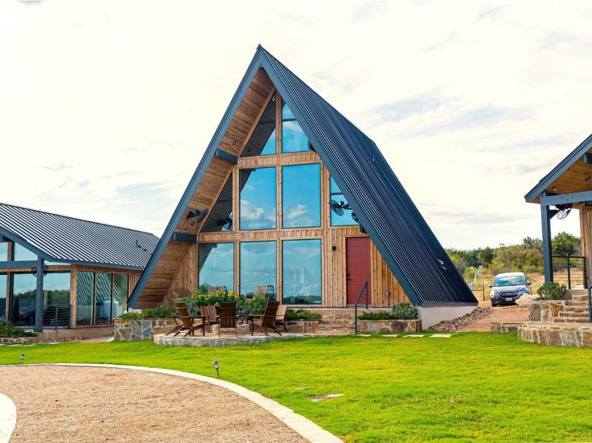 Gruene Daze Chalet - Stylish Aframe - Escape The Ordinary New Braunfels Eksteriør bilde