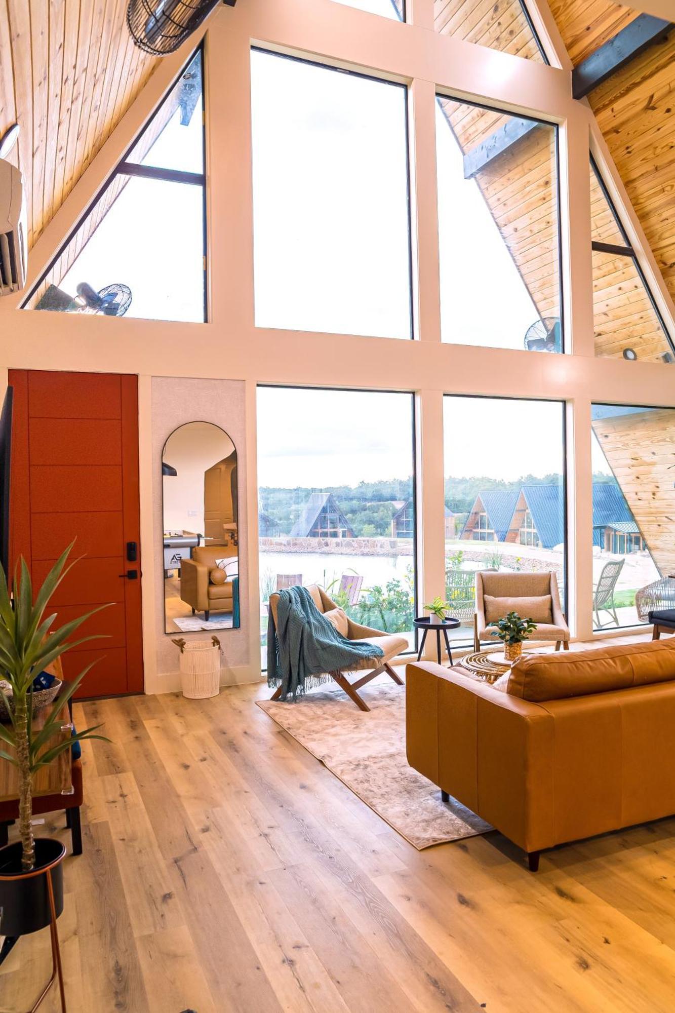 Gruene Daze Chalet - Stylish Aframe - Escape The Ordinary New Braunfels Eksteriør bilde